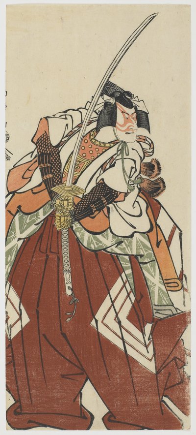 Ichikawa Komazo III come Shinozuka Goro, 1794 da Toshusai Sharaku