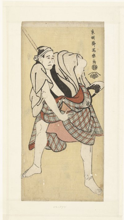 Ritratto di Ichikawa Tomiemon da Toshusai Sharaku