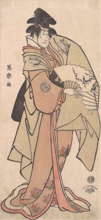 Segawa Kikunojo III in un ruolo non identificato, 1794-95 da Toshusai Sharaku