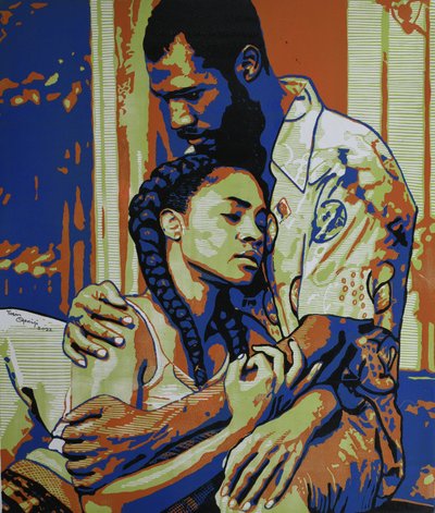 Abbraccio tenero da Tosin Oyeniyi