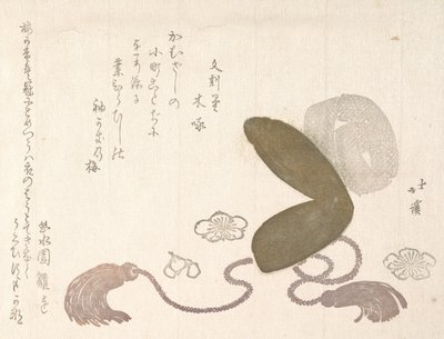 Eboshi, un cappello di corte da Totoya Hokkei