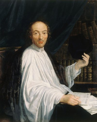 Ritratto del poeta Jean-Baptiste de Santeuil 1630-1697, 1665-1670 da Toussain Dumée