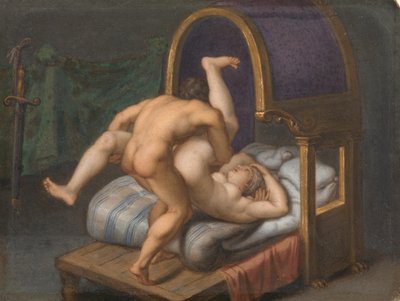 La ninfa Siringa inseguita da Pan da Toussaint Gelton