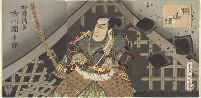 Ichikawa Danjuro come Kato Kiyomasa da Toyohara Kunichika