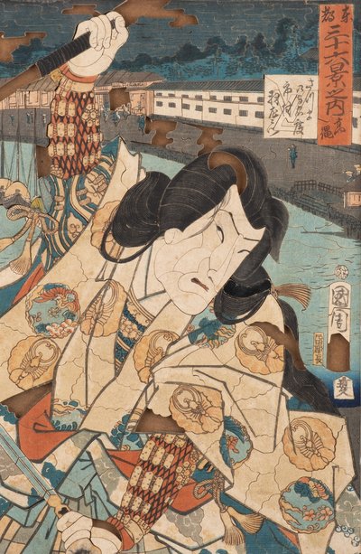 Puzzle Louis Vuitton dopo Kunichika Toyohara 2 da Toyohara Kunichika