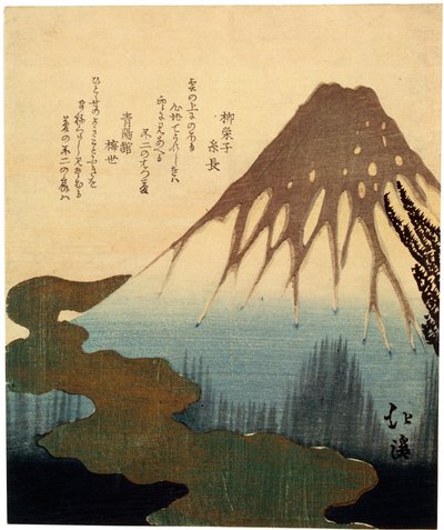 Il Monte Fuji, XIX secolo da Toyota Hokkei