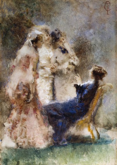 Alta società (Una conversazione piccante) da Tranquillo Cremona