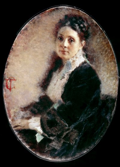 Ritratto di Madame Deschamps da Tranquillo Cremona