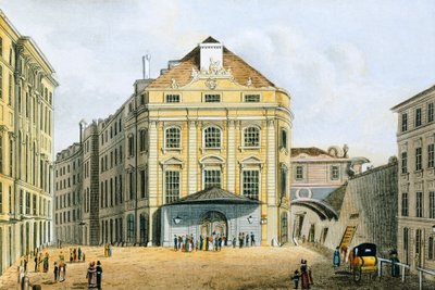 Vienna, Kaiserliches e Koenigliches Hoftheater (Teatro Imperiale e Reale) da Tranquillo Mollo