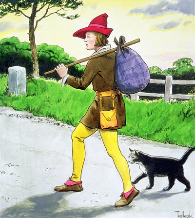 Dick Whittington (1358-1423) e il suo gatto, da 
