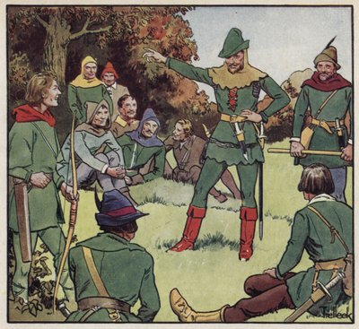 Robin Hood e i suoi allegri compagni da Trelleek