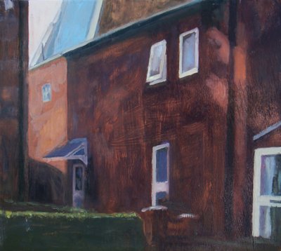 Un posto dove vivere 18, 2011 (olio su compensato) da Trevor Burgess