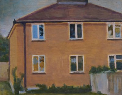 Un posto dove vivere 37, 2012 (olio su compensato) da Trevor Burgess
