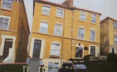 Un posto dove vivere 41, 2012 (olio su compensato) da Trevor Burgess