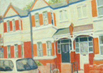 Un posto dove vivere 49, 2012 (olio su compensato) da Trevor Burgess