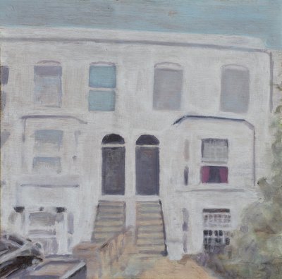 Un posto dove vivere 54, 2013 (olio su compensato) da Trevor Burgess