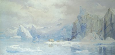 Ghiacciaio orientale, Spitzbergen, 1905 da Tristram Ellis