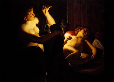 Cupido e Psiche da Trophime Bigot