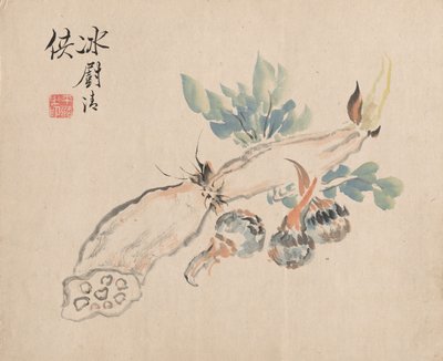 Radice di loto e lingua di serpente da Tsubaki Chinzan