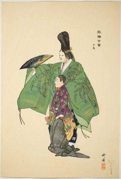 Hyakuman, dalla serie "Cento no drama (Nogaku hyakuban)" da Tsukioka Kogyo