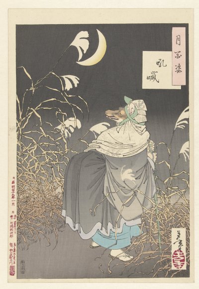 Il richiamo della volpe da Tsukioka Yoshitoshi