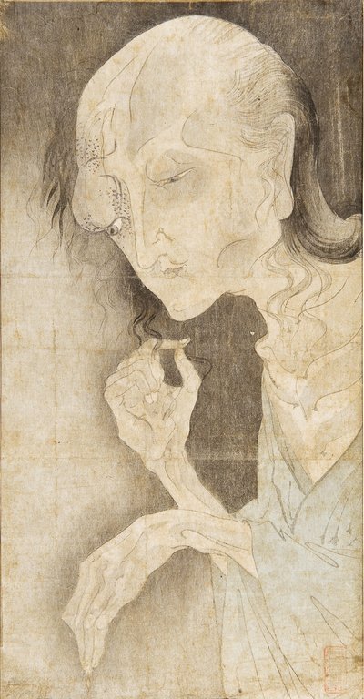 Il fantasma di Oiwa, seconda metà del XIX sec. da Tsukioka Yoshitoshi