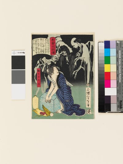 La donna Shizunome Ohyaku da Tsukioka Yoshitoshi