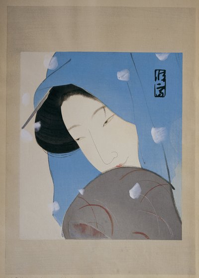 Primo piano di una donna da Tsunetomi Kitano