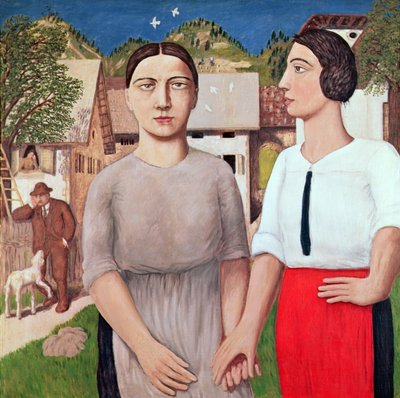 Il cortile delle colombe da Tullio Garbari