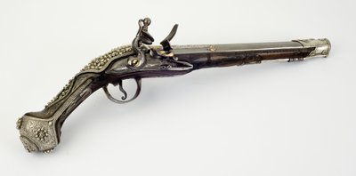 Pistola a pietra focaia da Turkish School