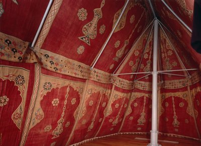 Interno di una tenda turca da Turkish School