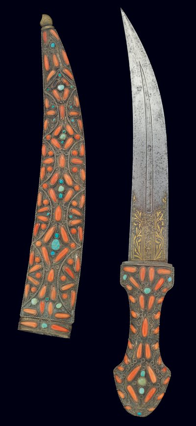 Pugnale ottomano, prima metà del XVIII secolo da Turkish School