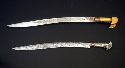 Lo Yatagan, spada turca che ha dato forma alle baionette. XIX secolo. da Turkish School