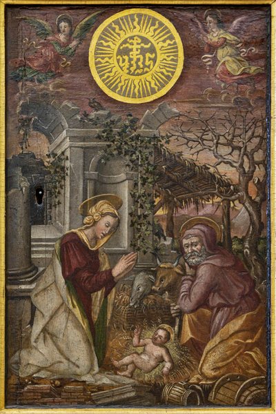 Natività di Gesù, porta di un ciborio, prima metà del XVI secolo da Tuscan School