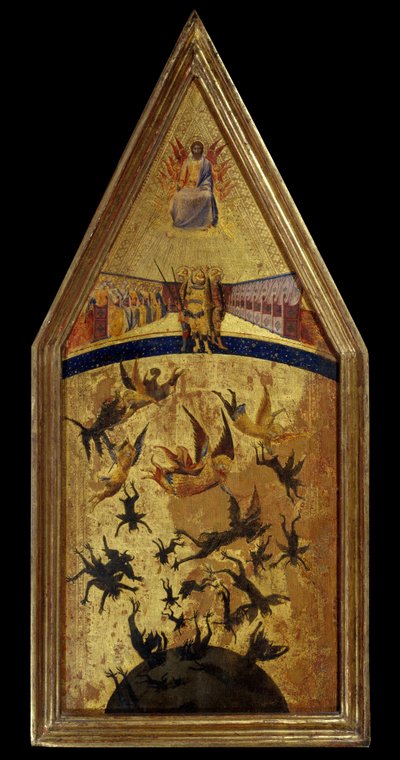 La caduta degli angeli ribelli da Tuscan School