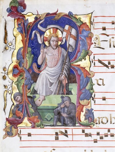 Grande lettera istoriata 