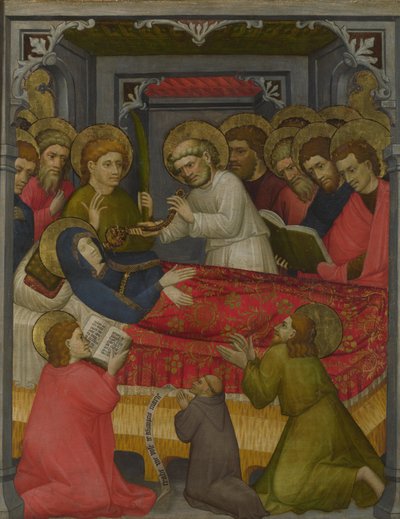 La Morte della Vergine, c.1425 da Tyrolese