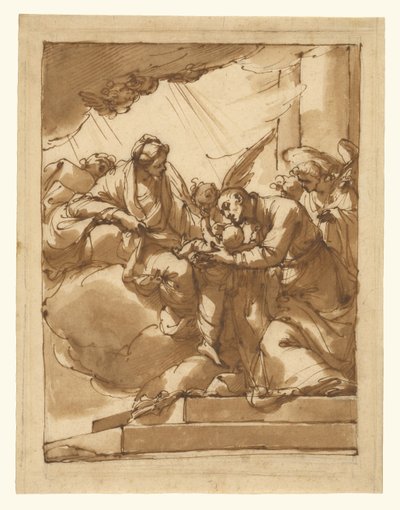 Vision des Heiligen Gaetano Thiene da Ubaldo Gandolfi