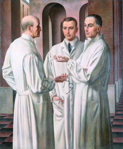 I chirurghi, 1926 da Ubaldo Oppi