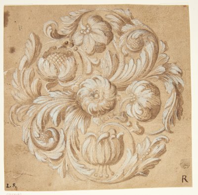 Ornamento floreale da Ubekendt