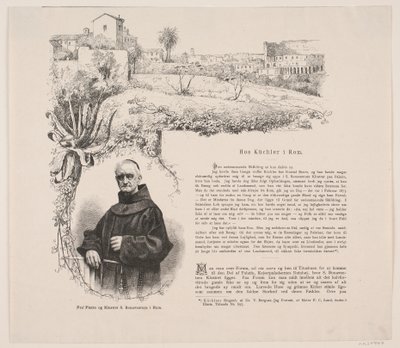 Fra Pietro e il monastero di S. Bonaventerra a Roma. A. Küchler da Ubekendt