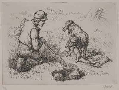 Illustrazione per "Mr. Mikkel", poesia di Christian Richardt da Ubekendt
