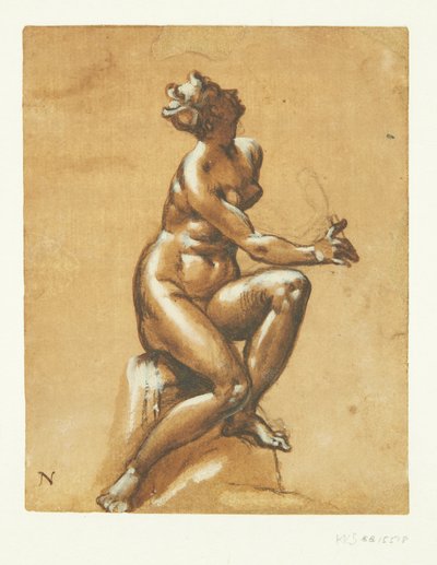 Figura femminile nuda da Ubekendt