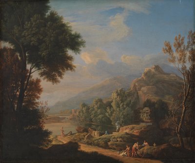 Paesaggio arcadico da Ubekendt Romersk skole
