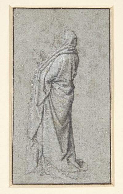 Figura femminile adorante, probabilmente studio per una Maria ai piedi della croce da Ubekendt Ubekendt