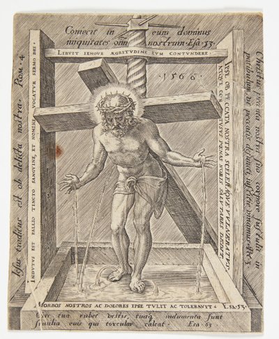 La Passione di Cristo da Ubekendt efter Dirck Volckertsz. Coornhert efter Maarten van Heemskerck
