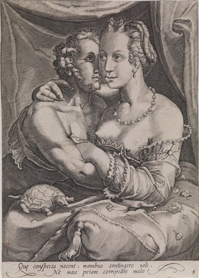 Tocco da Ubekendt efter Jan Saenredam efter Hendrick Goltzius