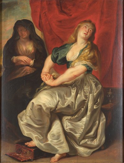 La Maddalena penitente da Ubekendt efter Peter Paul Rubens