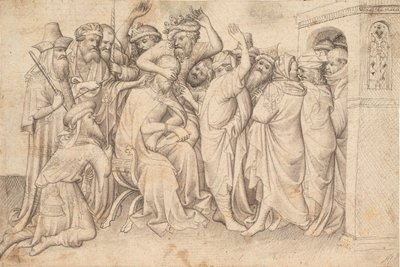 La derisione di Cristo da Ubekendt tysk 1420