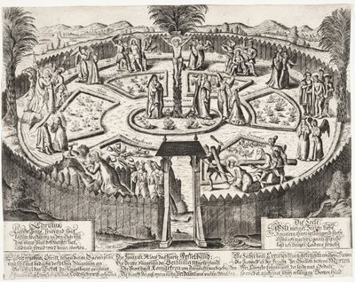 Giardino delle passioni da Ubekendt tysk 1600 tallet